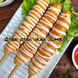 2 Otak Otak Ikan Jumbo   1 Sosis Jumbo
