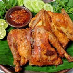 Lalapan Ayam Goreng   Es Teh