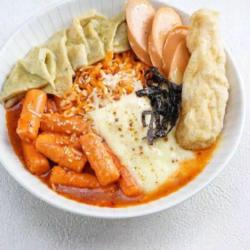 Tteobokki With Odeng   Keju Mozarella