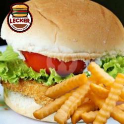 Chicken Burger Fries