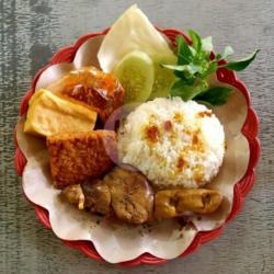 Nasi Ati Ampela Tahu Tempe
