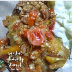 Ayam Sambal Gledek Tanpa Nasi