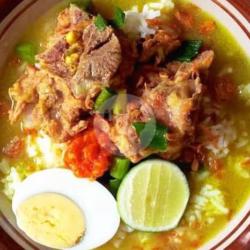 Nasi Soto Daging   Telur