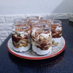 Choco Tiramissu Dessert In Jar