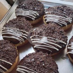 Donat Kentang Mesis Coklat