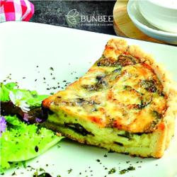 Truffle Mushroom Quiche