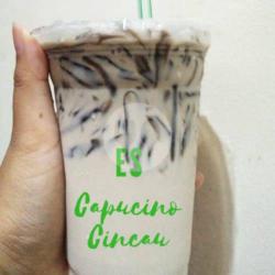 Es Capucino Cincau Carabian Nut