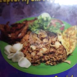 Nasi Goreng Ayam Penyet Paha