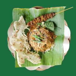 Nasi Pecel   Sate Usus