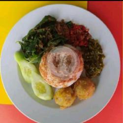 Nasi Sayur   Sambal   Perkedel