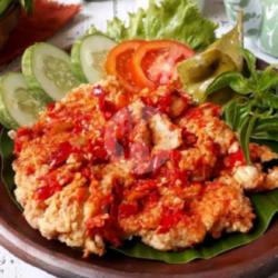 Ayam Geprek  Sambel Ijo