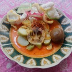 Combo Lontong Sayur Semur Telur ( 4 Porsi Lontong Sayur Betawi Semur Telur )