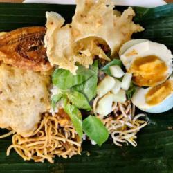 Nasi Pecel Ayam   Telor Asin