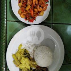 Nasi Udang Balado