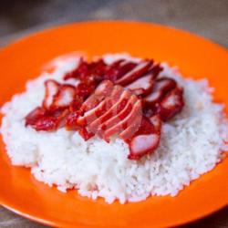 Nasi Bak Merah(sweet Pork)