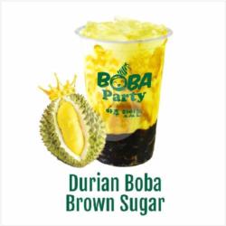 Durian Boba Brown Sugar