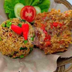 Nasi Goreng Ayam Geprek