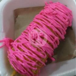 Corndog (sosis Mozarella) Topping Strawberry