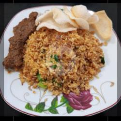 Nasi Goreng Rendang Daging Sapi