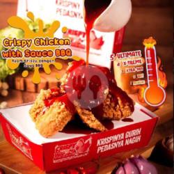 Crispy Fire Chicken - Saus Bbq
