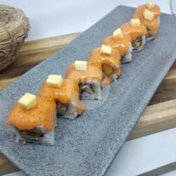 Aburi Mentai Cheese Roll