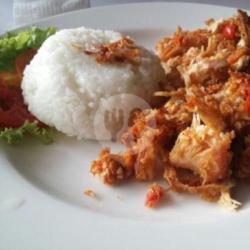 Paket Hemat Ayam Geprek Merah