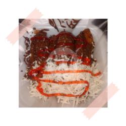 Pisang Crispy Toping Keju Coklat Selai Strawberry