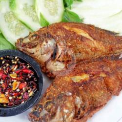 Nila Goreng   Lalap Sambal