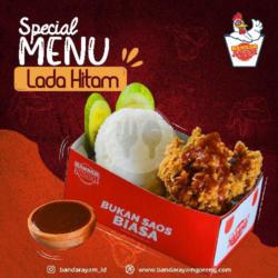 Paket Fried Chicken Black Pepper