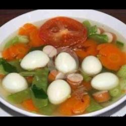 Soup Sayur Telur Puyuh