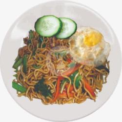 Mie Goreng Ayam,sayur Telur