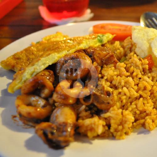 Nasi Goreng Aceh Telur Daging Dan Cumi