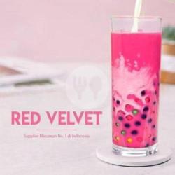 Fresh Milk Boba Red Velvet