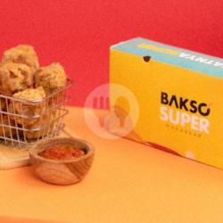 Bakso Goreng Keju   Bumbu Kacang