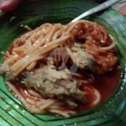 Mie Spaghetti   Chiken/ayam   Ceker