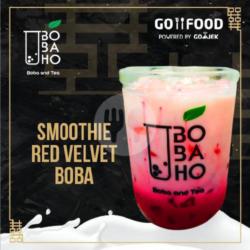 Smoothie Red Velvet Boba