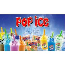 Pop Ice Blander (taro, Chocolate, Strawbery, Vanilla Blue)