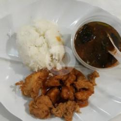 Nasi Ayam   Sup Ayam Rumput Laut