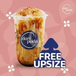 Free Upsize Blonde Creamy Latte