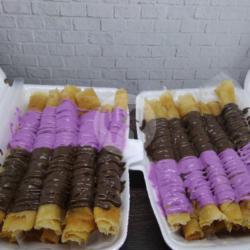 Pisang Mix Keju Stick Roll