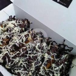 Pisang Keju Coklat Crispy