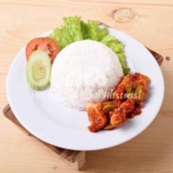 Nasi Sambal Kentang Udang