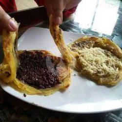 Roti Maryam Keju Coklat