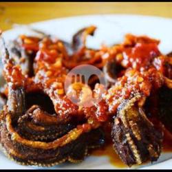 Belut Goreng Balado Tampa Nasi