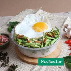 Nas.bun.lor (nasi Buncis Telor)