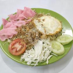 Nasi Goreng Sambel Ijo   Teri   Telor(request)