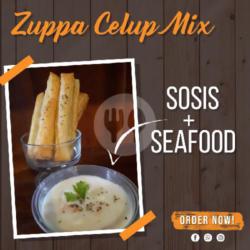 Zuppa Celup (sosis   Seafood)