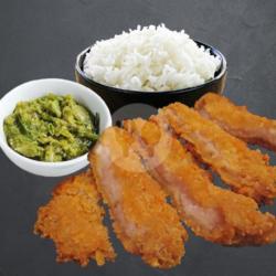 Nasi Katsu Sambal Ijo