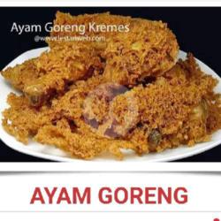 Paket Nasi Ayam Paha Kremes