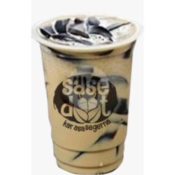 Cappucino Milk Grass Jelly